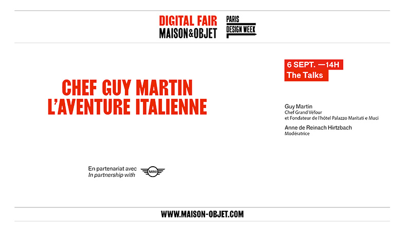 CHEF GUY MARTIN - THE ITALIAN ADVENTURE - Maison&Objet